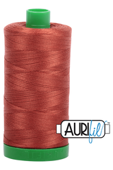Aurifil Mako 40wt 2-ply Cotton 1000 m 1094 yd. spool - 2350 Copper